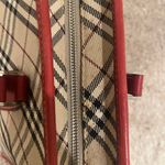 Burberry Vintage Blue Label Tote Hand Bag Nova Check Photo 5