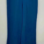 prAna  Blue Flare Leg Open Slit Yoga Pants Women’s Size Medium Photo 0