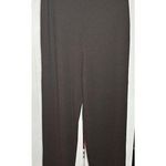 Dockers Women’s Tapered Crop Wool Blend Brown Straight Leg Pull On Pants XL Photo 0