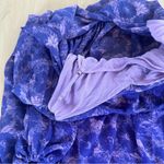 Free People These Dreams Mini Dress in Violet Combo Photo 5