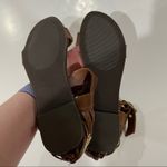 Steve Madden Steve Madden Sincere Brown Faux Leather Strappy Back Sandals Size 7.5 Photo 4
