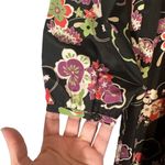 Ann Taylor LOFT Black Floral V Photo 7