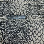 Rock & Republic Berlin Snakeskin Print Black & Tan Metallic Slim Fit Jeans 12 Photo 5