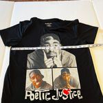 Chemistry Poetic Justice Tupac womens black t-shirt size large L Photo 2