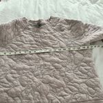 prAna Women’s Medium Pink Carin Quilted Sweatshirt Photo 6