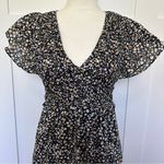 Rails  Clementine Black Floral Smocked Dress Photo 4