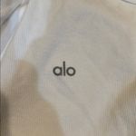 ALO Yoga White Tank Top Size XS Photo 2