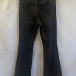 Michael Kors Selma Flare Black Jeans Womens Size 8 Buttonfly High Rise Festival Photo 3
