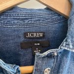 J.Crew  Slim Fit Western chambray button down shirt Photo 2