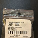 Saint Laurent  Short Rectangular Chain Necklace in Metal Photo 7