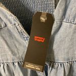 Levi's New NWT Levi’s Light Blue Denim Button-Up Dress Size Medium Photo 4