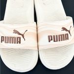 Puma  White and Pink Slide Sandals 6 Photo 0