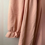 Everly  Dress Size Large Pale Pink Stretch Casual Flowy Photo 3