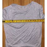 prAna Women's gray‎ long sleeved  top size small Photo 2