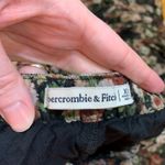 Abercrombie & Fitch Abercrombie Fitch Black Floral Pleated Chiffon Maxi Skirt XS High Low Ruffle Photo 6