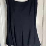 Lane Bryant  Skirt Size 20 Black Ruffled Office Siren Whimsygoth Dark Academia Photo 0