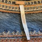 Free People 💚NWT💚  BOHO/HIPPIE LONG SLEEVED, HIGH LOW, SPLIT BACK TOP SIZE SP Photo 6