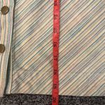 Pilcro and the Letterpress Anthropologie striped button front mini skirt sz 14 new Photo 4