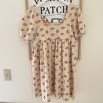 Rylee & Cru Brea Floral Mini Puff Sleeve Dress in Kauai Tan Size XS Photo 1