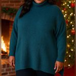 City Chic Simply Mod Sweater in Alpine Green Photo 8