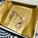 Boutique 18k Rose Gold Plated over Stainless steel Interlocking Bracelet (New) Photo 1