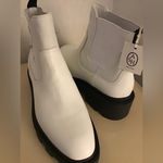 Ash women white leather master Chelsea boots US 10 Photo 1