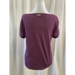 Victoria's Secret Women's  Short Sleeve Tee S Burgundy Photo 1