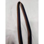 Urban Outfitters  Navy Ecru and Brown D-Ring Belt Size 46 Photo 3
