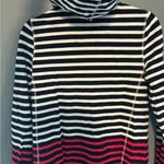 Talbots  Striped Hooded Athletic Jacket Photo 4