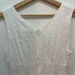 Rabbit Rabbit Rabbit Design Sz 12 White Eyelet Dress Cotton Cottagecore Prairie Photo 5
