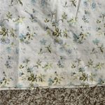 Laura Ashley Vintage  White Floral Midi Dress Lightweight Summer Casual Size 12 Photo 9