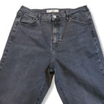 Topshop  Moto Jamie Jeans Size 36 Skinny Jeans High Rise Stretch Gray/ Black Faded Fading  Photo 2
