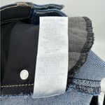 Democracy  Ab solution distressed ankle cropped dark wash blue denim jeans Photo 6