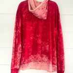 Cotton Citizen Red Distressed Destroyed Pullover Hoodie Photo 5