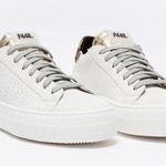 P448 gold and white classic platform Thea Wilder Sneaker size 41 / US 10.5 W Photo 0