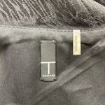 T Tahari Black Animal Print Sleeveless V-Neck Belted Midi Dress Size 4 Photo 8