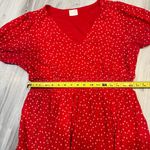Siren Lily NWOT  Red Flutter Sleeve Midi Sundress‎ Photo 5
