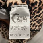 Zyia  Active Leopard Brilliant Scrunch Leggings 8-10 Photo 7
