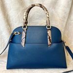 Michael Kors Hudson Embossed Snake Dome 2-Way Bag Photo 3