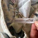 PacSun Capri Blue Denim High Waisted Icon Shorts Size 25 Photo 8