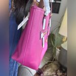 Coach Authentic  1941 pebbled leather zip top Tote Photo 6