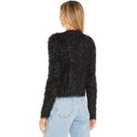 NWT TACH Clothing Helga Fuzzy Cropped Cardigan Photo 3