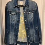 LuLaRoe 🌚 Jaxon Denim Jacket M Photo 0