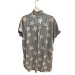 easel  Women's Stars Dress Distressed Washed Denim Size Size Small 100% Cotton‎ Photo 1
