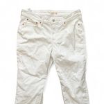 Levi's 501 Women's 18W – White Straight Leg Jeans – Water Less Made in Mexico Photo 2