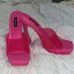 Nine West Hot Pink High Heels Photo 0