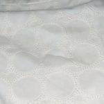 Sharagano White Cotton Summer Casual Dress Creamy Eyelet Lined Mini Skirt Size 4 Photo 5