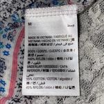 Style & Co  womens sz medium new wave multi color sleeveless top with lace trim Photo 8