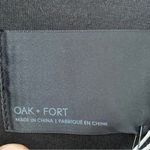 NWT Oak+Fort Sherpa Zip Up Jacket | Size: XS Black Photo 3