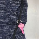 Madewell  Textured Sweatshirt Dress: Heathered Navy Photo 6